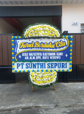 Papan Bunga Duka di Kapuas Kuala